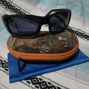 Costa PERMIT Black Matte 580p Gray Lenses